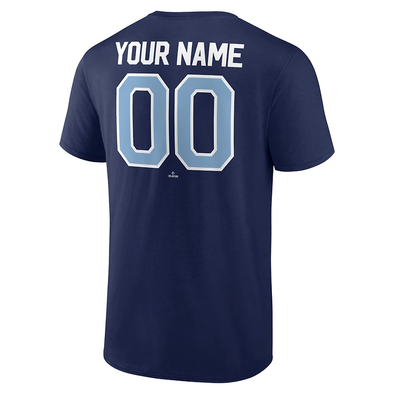 Men's Navy Tampa Bay Rays Winning Streak Custom T-Shirt
