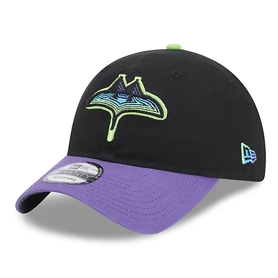 Casquette réglable noire Tampa Bay Rays 2024 City Connect 9TWENTY New Era pour hommes