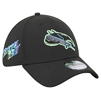 Casquette flexible 39THIRTY City Connect des Rays de Tampa Bay New Era noire pour hommes