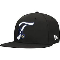 Casquette ajustée Tampa Bay Rays Duo Logo 2.0 59FIFTY noire New Era pour homme