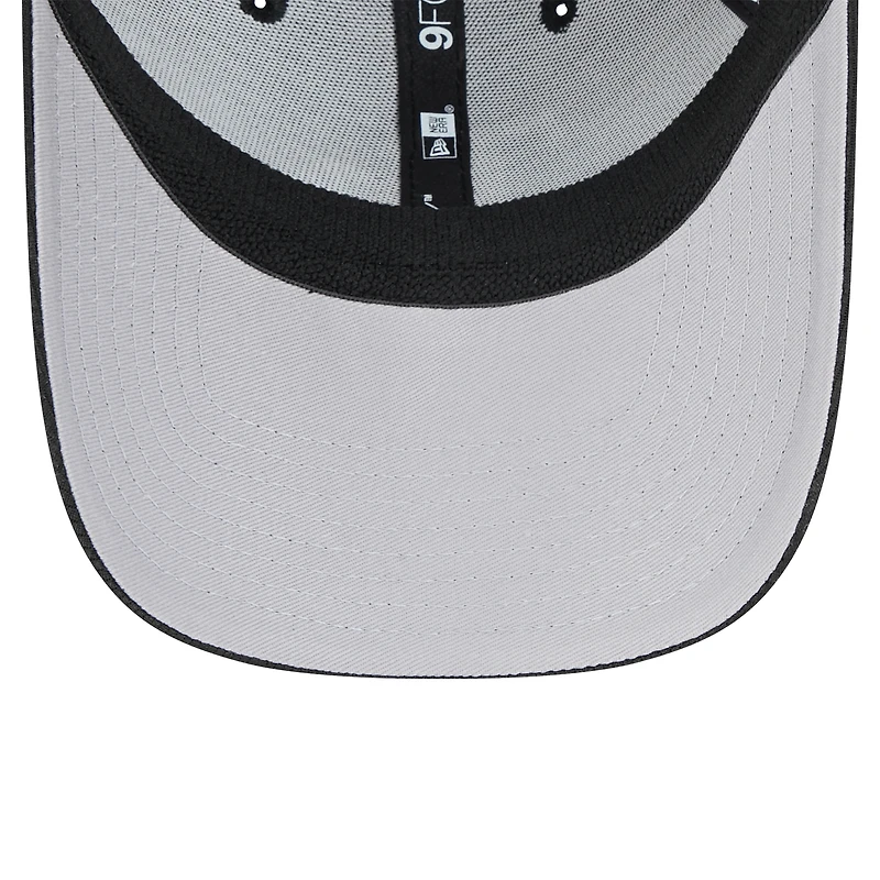 Casquette ajustable Pivot 9FORTY Tampa Bay Rays noire New Era pour homme