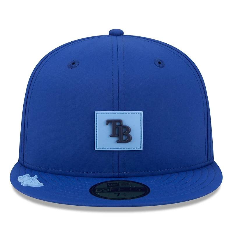 Men's New Era Blue Tampa Bay Rays 2026 Clubhouse 59FIFTY Fitted Hat