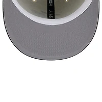 Casquette ajustée 59FIFTY chromée New Era pour hommes, Tampa Bay Rays Cooperstown Collection