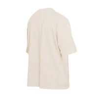 T-shirt surdimensionné à imprimé rétro Tampa Bay Rays Cooperstown Collection pour homme New Era, couleur crème