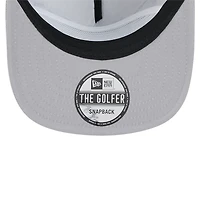 Casquette de golf Snapback en velours côtelé Tampa Bay Rays grise New Era pour homme