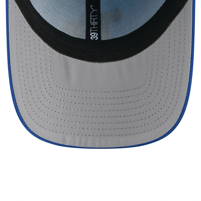 Casquette New Era 39THIRTY Flex bleu clair/bleu pour homme des Tampa Bay Rays 2025, 4 juillet
