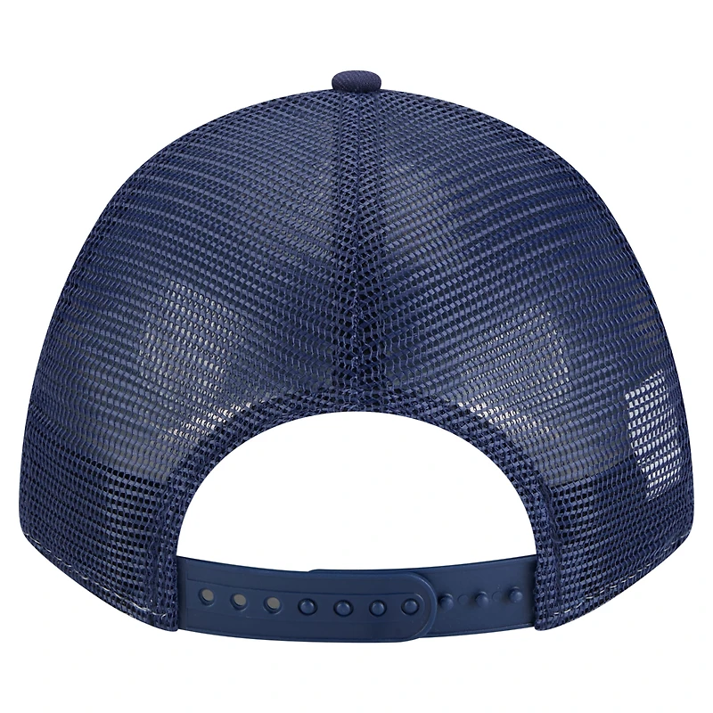 Casquette ajustable New Era 9FORTY M-Crown A-Frame bleu clair/bleu marine pour homme