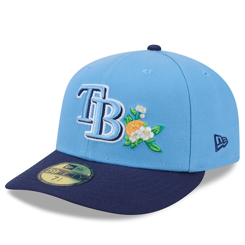 Men's New Era  Light Blue/Navy Tampa Bay Rays 2026 Spring Training 59FIFTY Fitted Hat