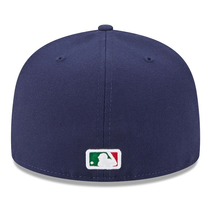 Men's New Era Navy Tampa Bay Rays 2025 Big League Chew 59FIFTY Fitted Hat