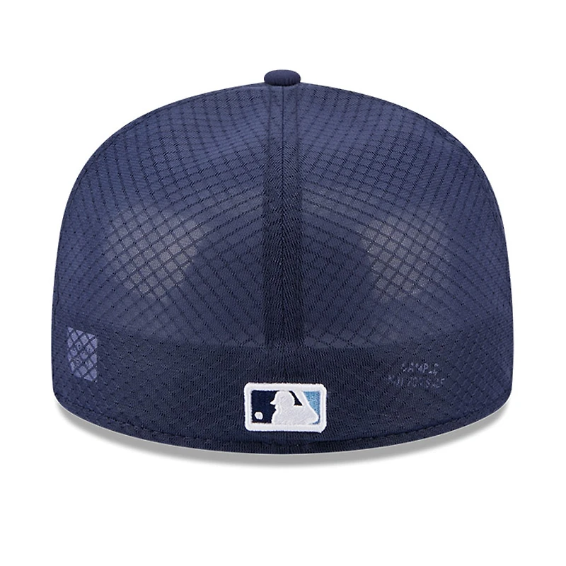 Men's New Era Navy Tampa Bay Rays 2026 Batting Practice 59FIFTY Fitted Hat