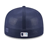 Men's New Era Navy Tampa Bay Rays 2026 Batting Practice 59FIFTY Fitted Hat