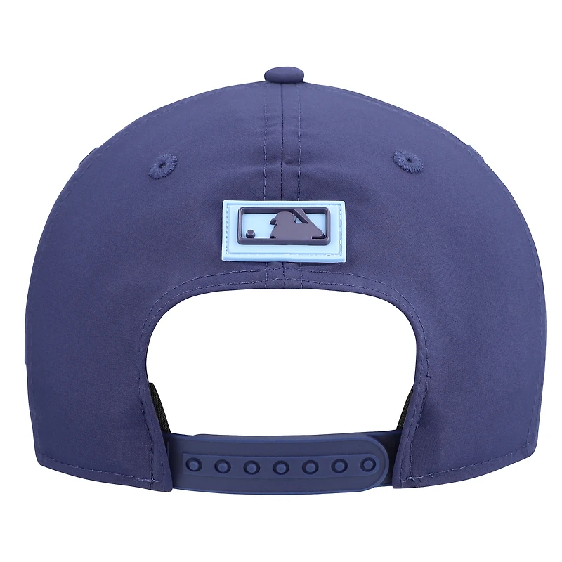 Men's New Era Navy Tampa Bay Rays 2026 Clubhouse 9FORTY A-Frame Adjustable Hat