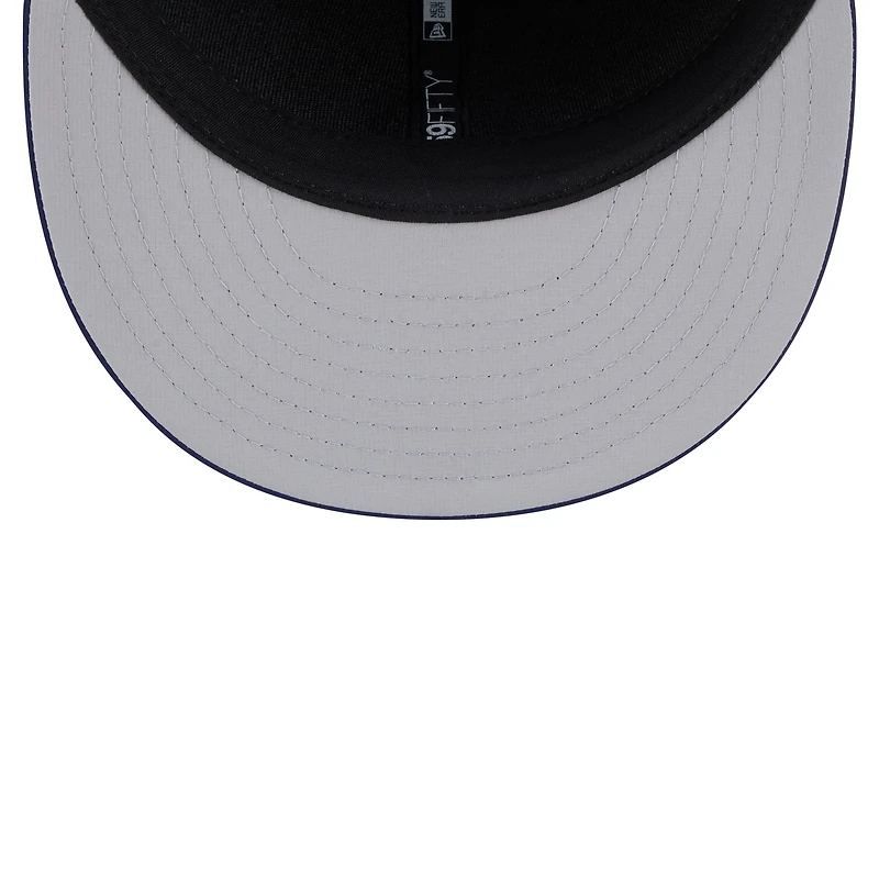 Men's New Era Navy Tampa Bay Rays 2026 Clubhouse Alternate 59FIFTY Fitted Hat