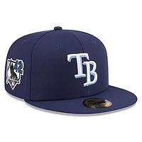 Men's New Era Navy Tampa Bay Rays 2026 Jackie Robinson Day 59FIFTY Fitted Hat