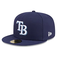 Men's New Era Navy Tampa Bay Rays 2026 Jackie Robinson Day 59FIFTY Fitted Hat