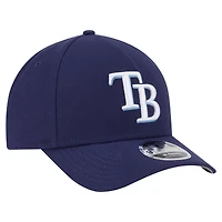 Casquette ajustable 9FORTY M-Crown bleu marine Tampa Bay Rays New Era pour homme