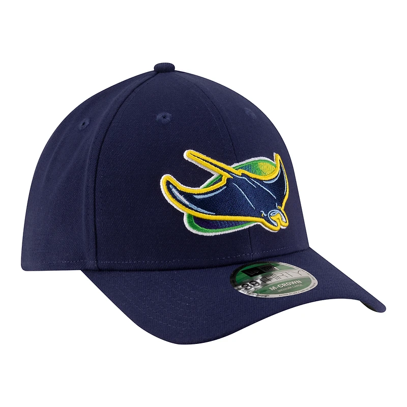 Men's New Era  Navy Tampa Bay Rays Alternate Player Replica 39THIRTY M-Crown Flex Hat