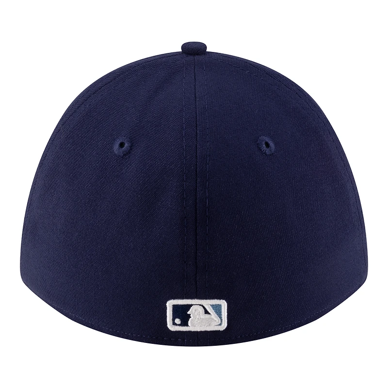 Men's New Era  Navy Tampa Bay Rays Alternate Player Replica 39THIRTY M-Crown Flex Hat