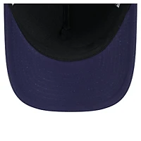 Casquette ajustable New Era 9FORTY M-Crown A-Frame bleu marine pour homme, motif drapeau américain des Rays de Tampa Bay