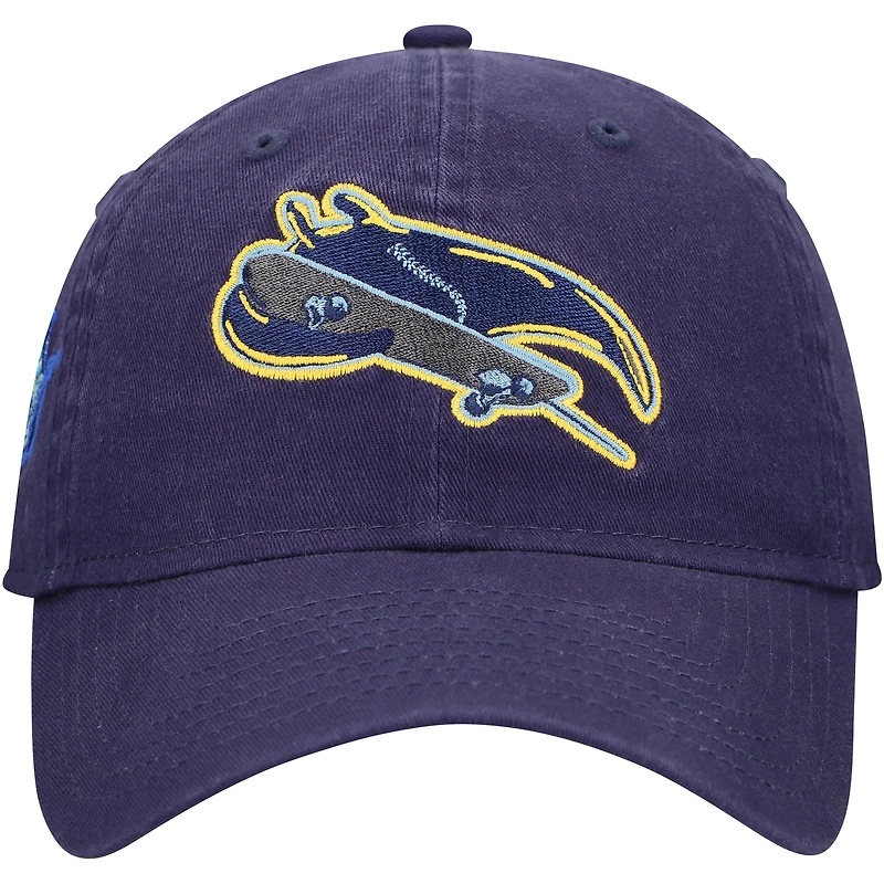 Men's New Era Navy Tampa Bay Rays City Connect 9TWENTY Adjustable Hat