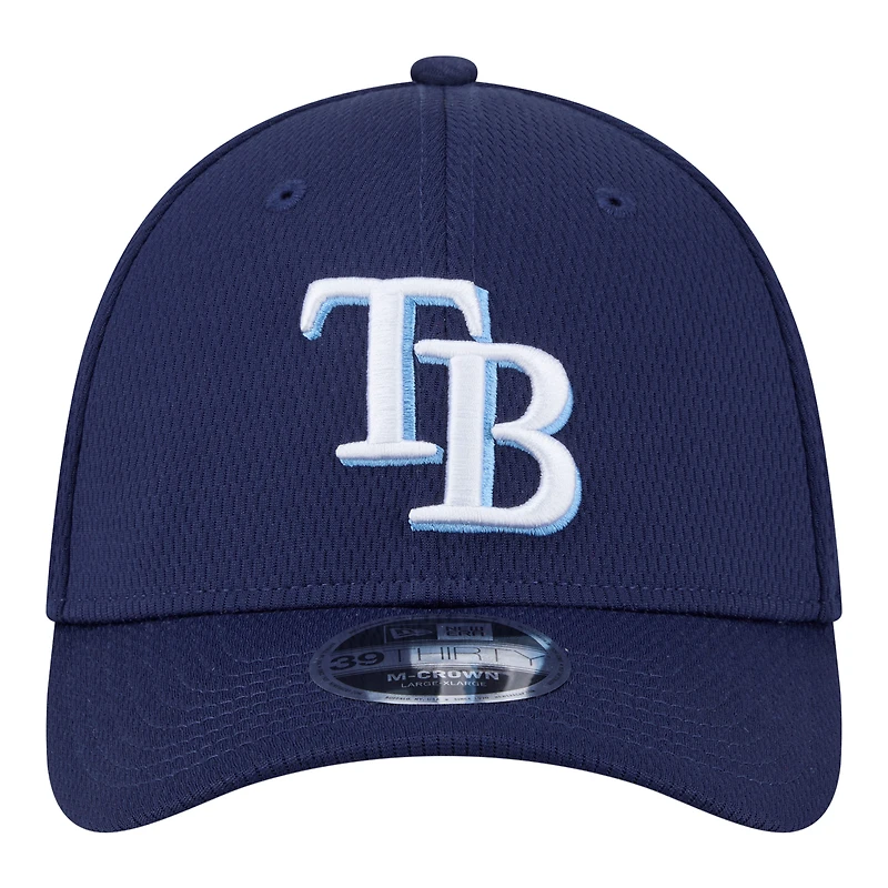 Men's New Era Navy Tampa Bay Rays Dash 39THIRTY Flex Hat