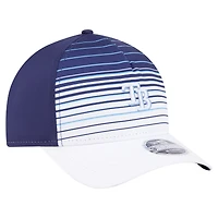 Casquette ajustable New Era bleu marine Tampa Bay Rays 9FORTY M-Crown pour homme