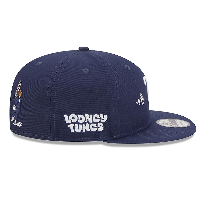 Men's New Era Navy Tampa Bay Rays Looney Tunes Bugs Bunny 9FIFTY Snapback Hat