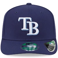 Men's New Era  Navy Tampa Bay Rays Player Replica 9SEVENTY Adjustable Hat