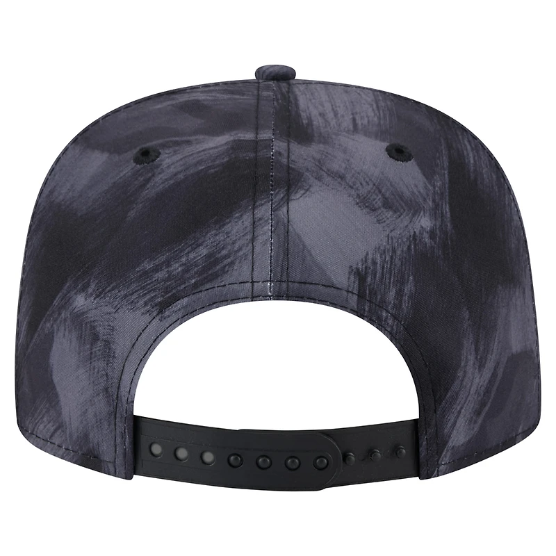 Men's New Era Navy Tampa Bay Rays Printed Golfer Snapback Hat