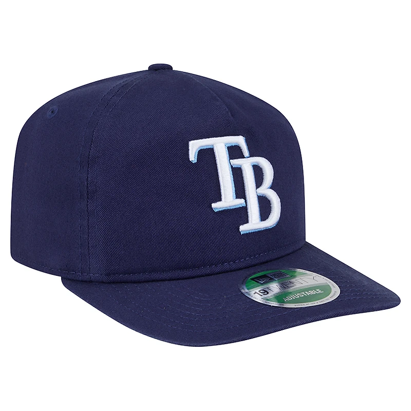 Casquette ajustable New Era bleu marine Tampa Bay Rays Team 19TWENTY pour homme