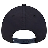 Casquette ajustable 9FORTY couleur équipe A-Frame New Era pour hommes, bleu marine, Tampa Bay Rays