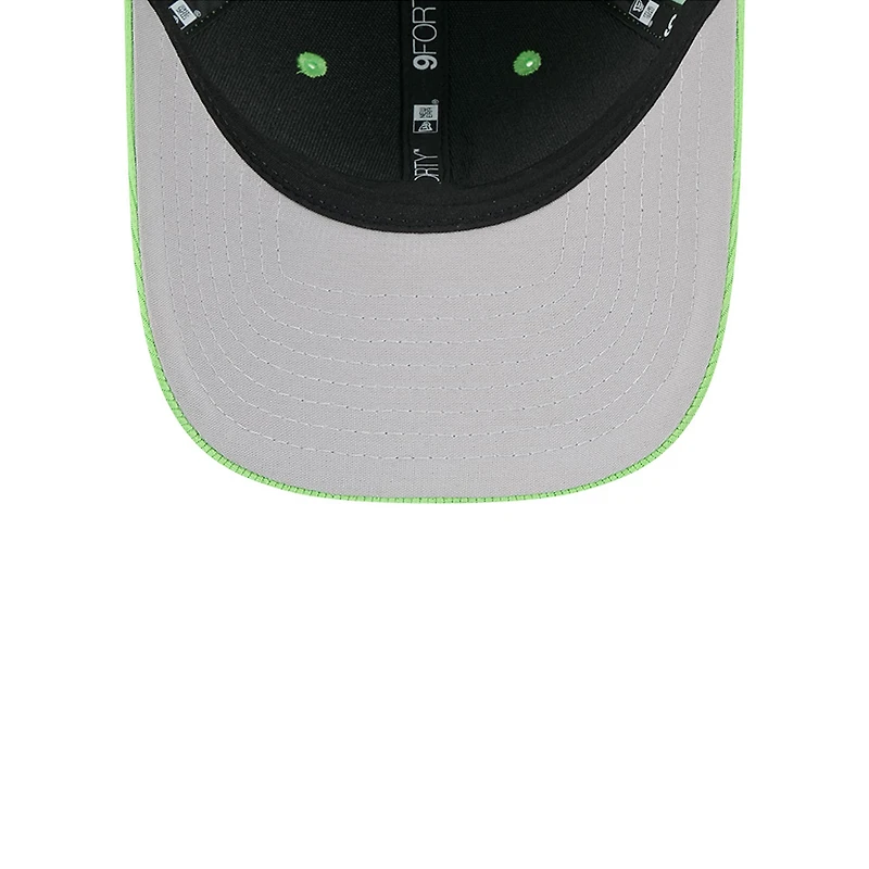 Casquette ajustable 9FORTY M-Crown City Connect pour homme, vert fluo, des Rays de Tampa Bay, New Era
