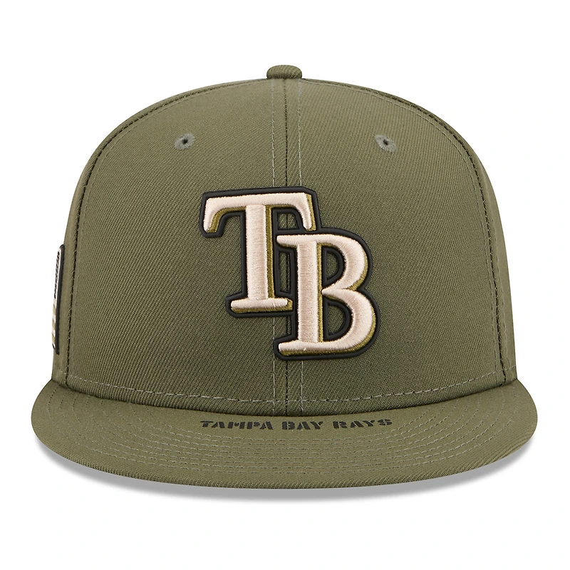 Men's New Era  Olive Tampa Bay Rays 2026 Armed Forces Day 59FIFTY Fitted Hat