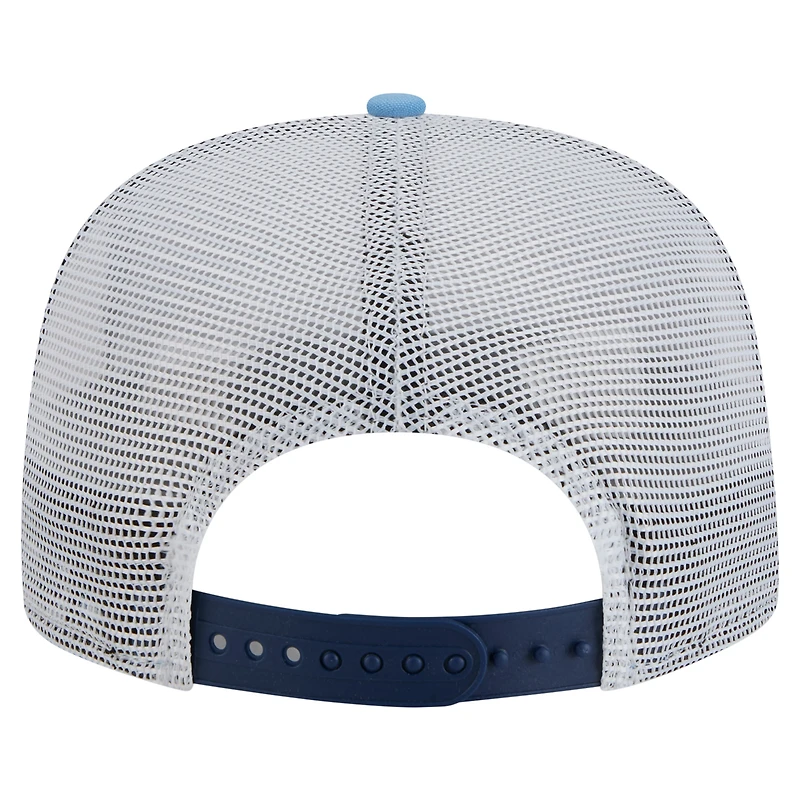 Casquette ajustable New Era Tampa Bay Rays Tie-Dye Golfer Trucker pour homme