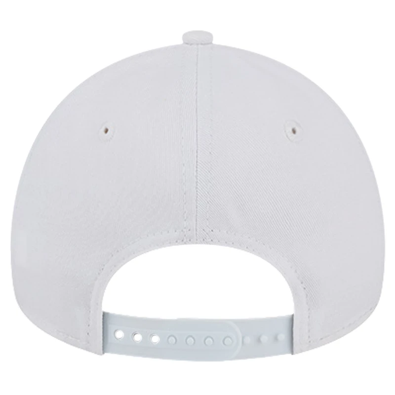 Casquette ajustable 9FORTY TC A-Frame New Era pour hommes, blanche, Tampa Bay Rays