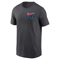 Men's Nike Anthracite Tampa Bay Rays Americana T-Shirt