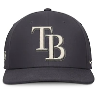 Casquette Snapback Nike Anthracite Tampa Bay Rays Statement Pro pour homme