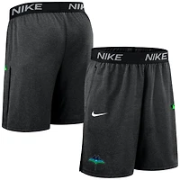 Men's Nike  Black Tampa Bay Rays Authentic Collection City Connect Performance Knit Shorts
