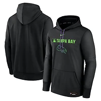 Sweat à capuche Nike City Connect Therma noir authentique des Rays de Tampa Bay pour homme