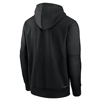 Sweat à capuche Nike City Connect Therma noir authentique des Rays de Tampa Bay pour homme