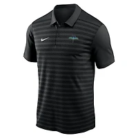 Men's Nike  Black Tampa Bay Rays Authentic Collection City Connect Victory Dri-FIT Polo
