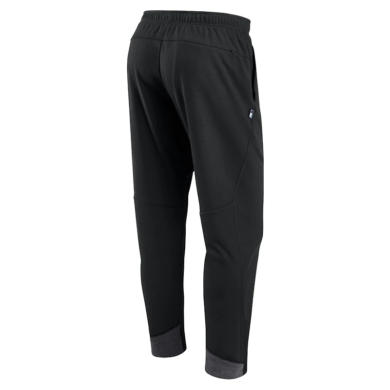 Pantalon de jogging Nike Dry Flux Authentic Collection Tampa Bay Rays pour homme, noir