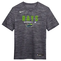Men's Nike Black Tampa Bay Rays Authentic Collection Velocity Dri-FIT T-Shirt