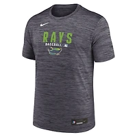 Men's Nike Black Tampa Bay Rays Authentic Collection Velocity Dri-FIT T-Shirt