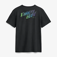 T-shirt Nike noir pour homme Tampa Bay Rays City Connect 2-Hit