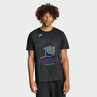 Men's Nike Black Tampa Bay Rays Cooperstown Collection T-Shirt