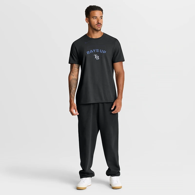 Men's Nike Black Tampa Bay Rays Primetime Fashion T-Shirt