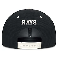 Men's Nike  Black Tampa Bay Rays Pro Corduroy Structured Snapback Hat