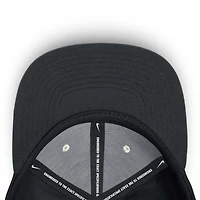 Casquette structurée à fermeture snapback Nike Pro en velours côtelé noir pour homme, modèle Tampa Bay Rays Pro