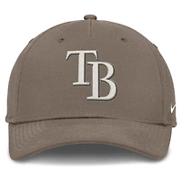 Casquette ajustable Nike Rise Performance pour homme des Tampa Bay Rays marron